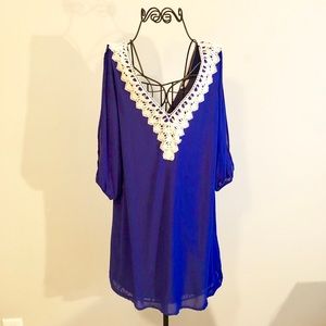 SAGE Embroidered Dress.